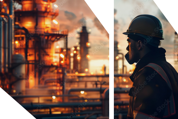 Gestión de riesgos en planta petrolera